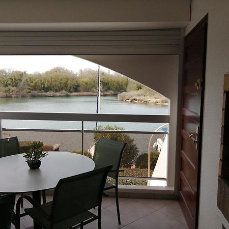 Vue Lagune Et Bateaux A 100M De La Plage Saint-Cyprien  Dış mekan fotoğraf